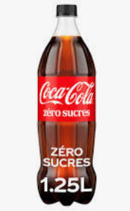 Coca zero 1.25L