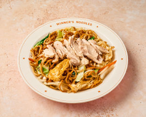 Nouilles sautées au poulet